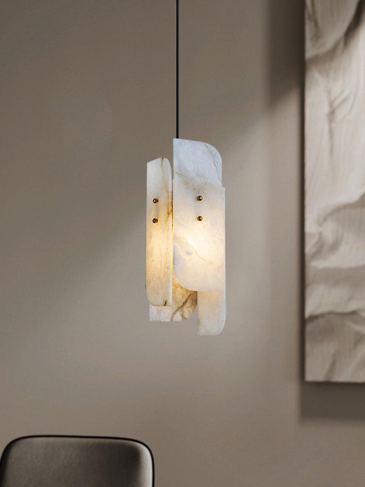 Megalith Mini Lampa Wisząca Alabastrowa