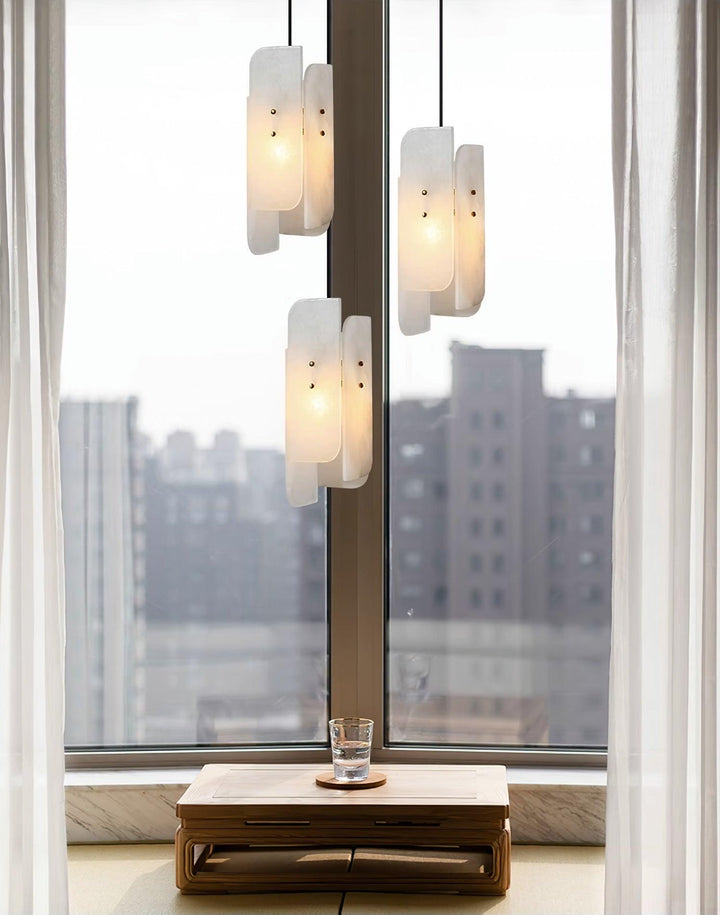 Megalith Mini Lampa Wisząca Alabastrowa