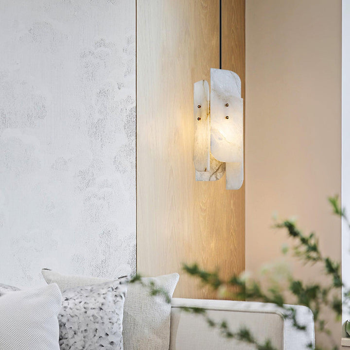 Megalith Mini Lampa Wisząca Alabastrowa