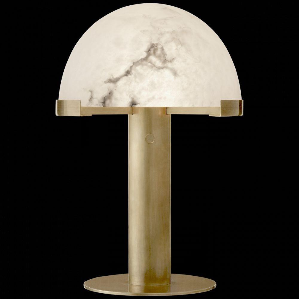 Elegancka Lampa Stołowa Alabastrowa