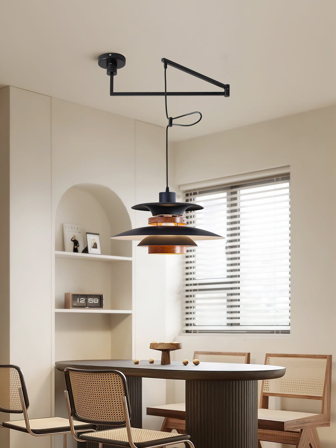 Lampa wisząca Mercero Swing Arm