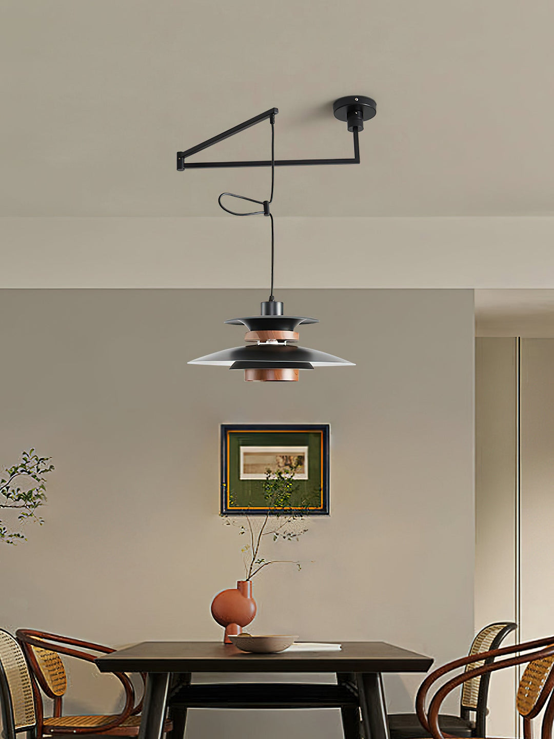 Lampa wisząca Mercero Swing Arm