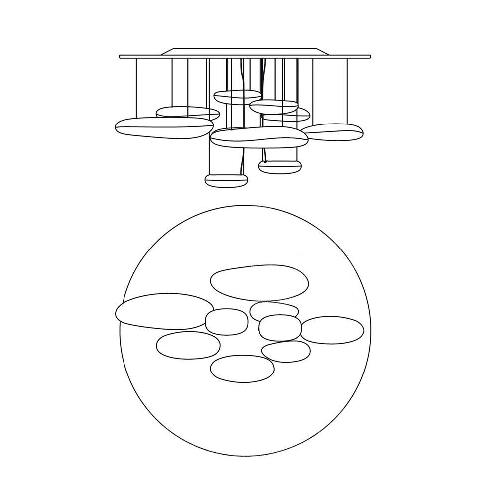 Lampa sufitowa Mercury