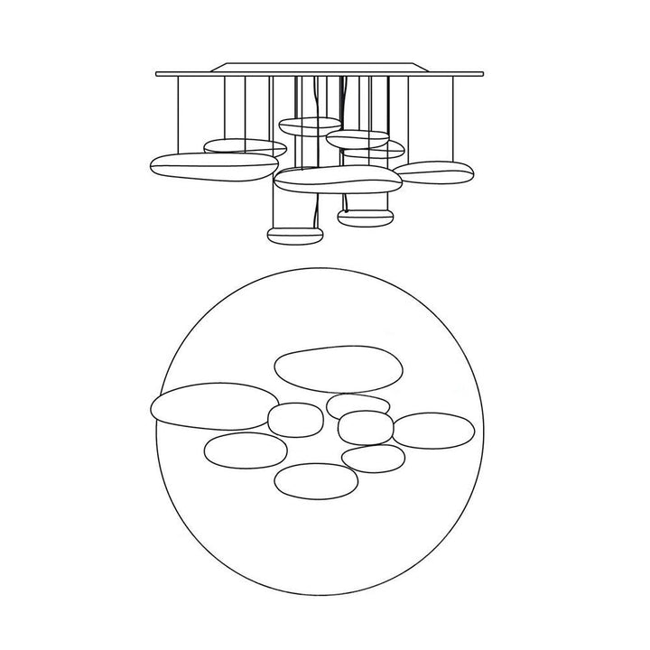 Lampa sufitowa Mercury