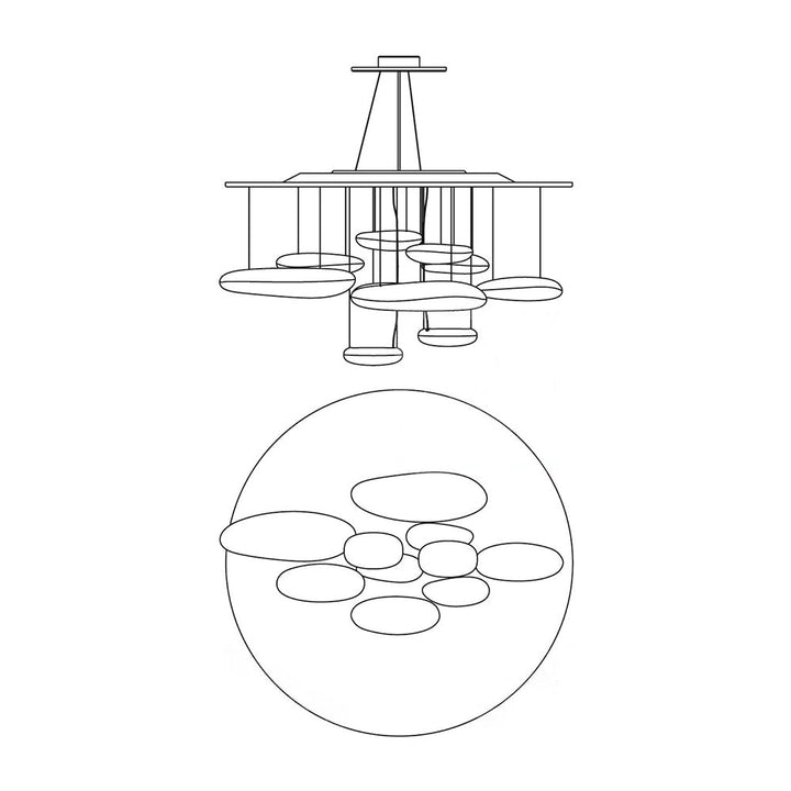 Lampa sufitowa Mercury