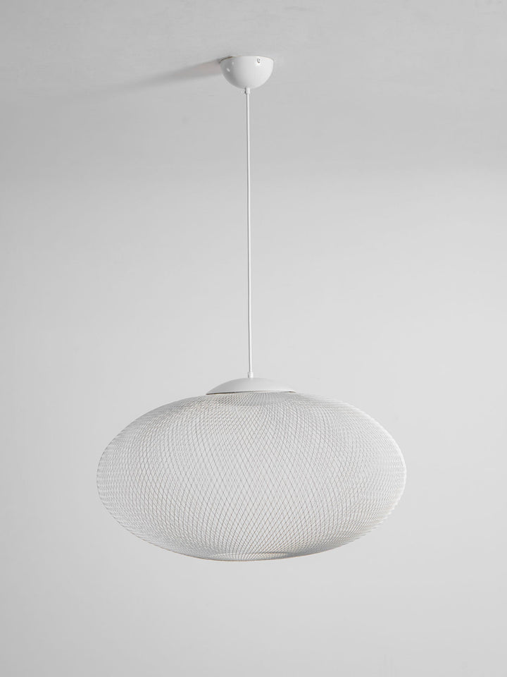 Metalowa Lampa Wisząca z Siatki