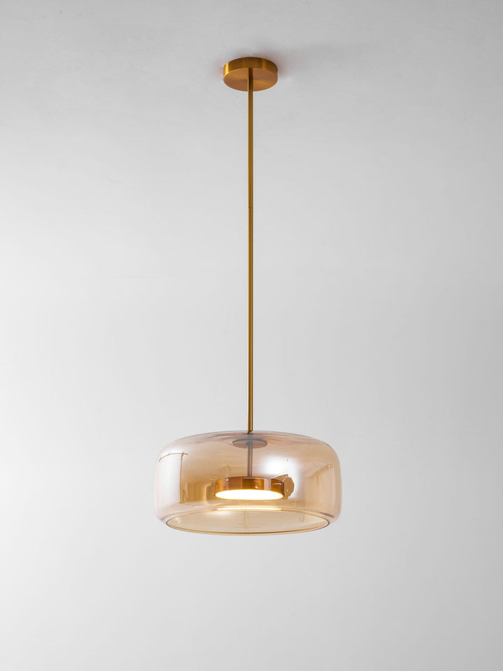 Lampa wisząca Metro Sphere ze szkła