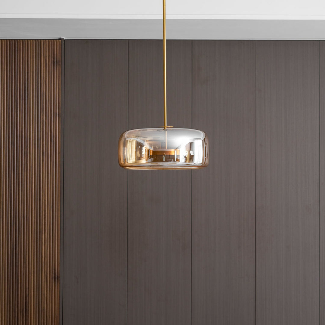 Lampa wisząca Metro Sphere ze szkła