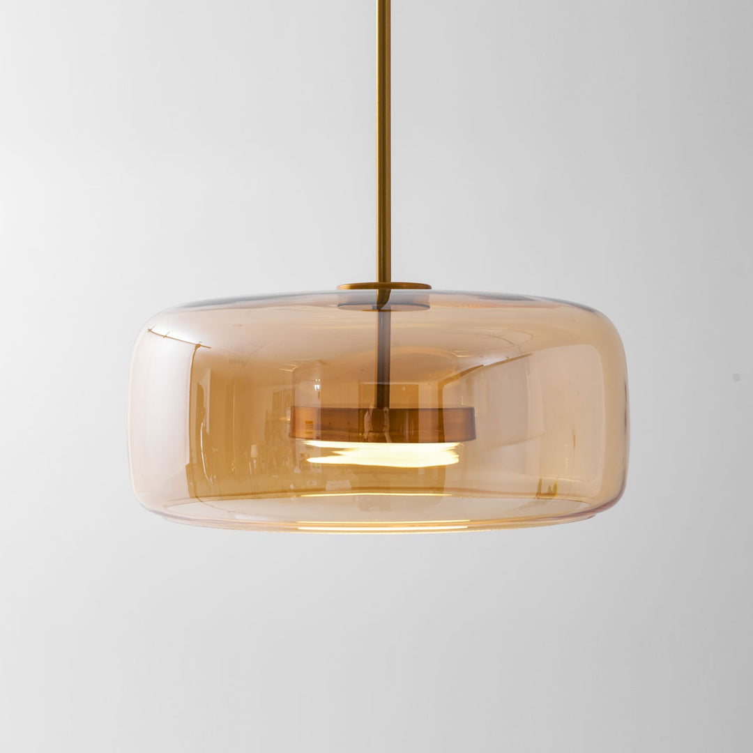 Lampa wisząca Metro Sphere ze szkła
