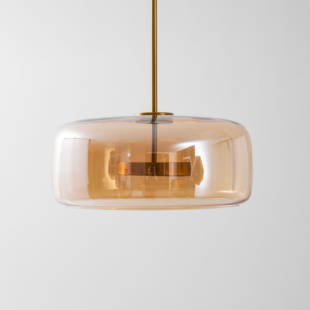 Lampa wisząca Metro Sphere ze szkła