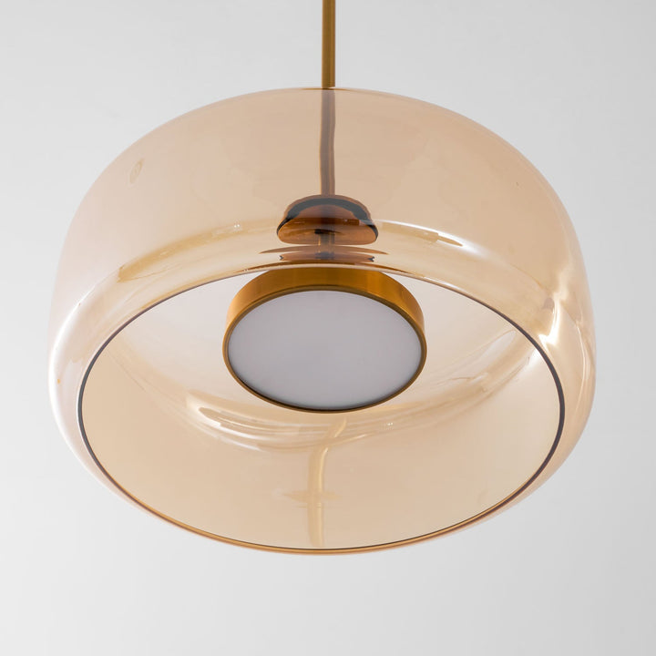 Lampa wisząca Metro Sphere ze szkła
