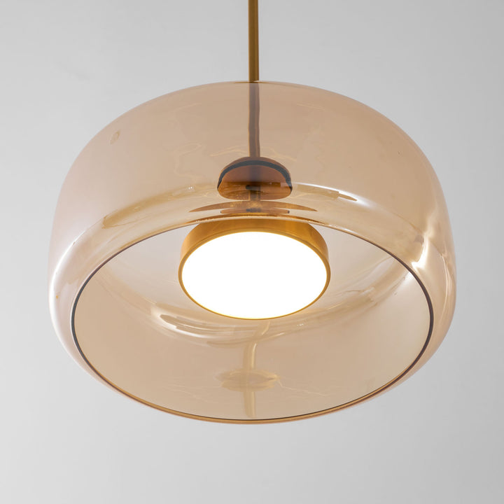 Lampa wisząca Metro Sphere ze szkła
