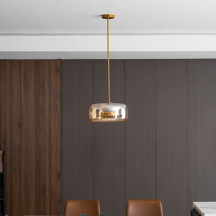 Lampa wisząca Metro Sphere ze szkła