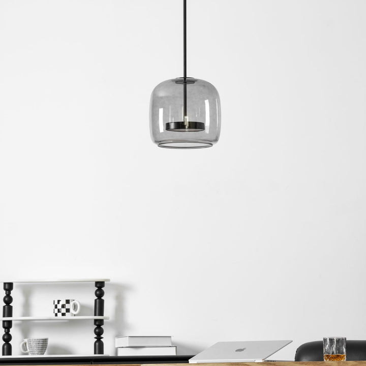 Lampa wisząca Metro Sphere ze szkła
