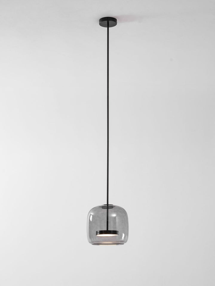 Lampa wisząca Metro Sphere ze szkła