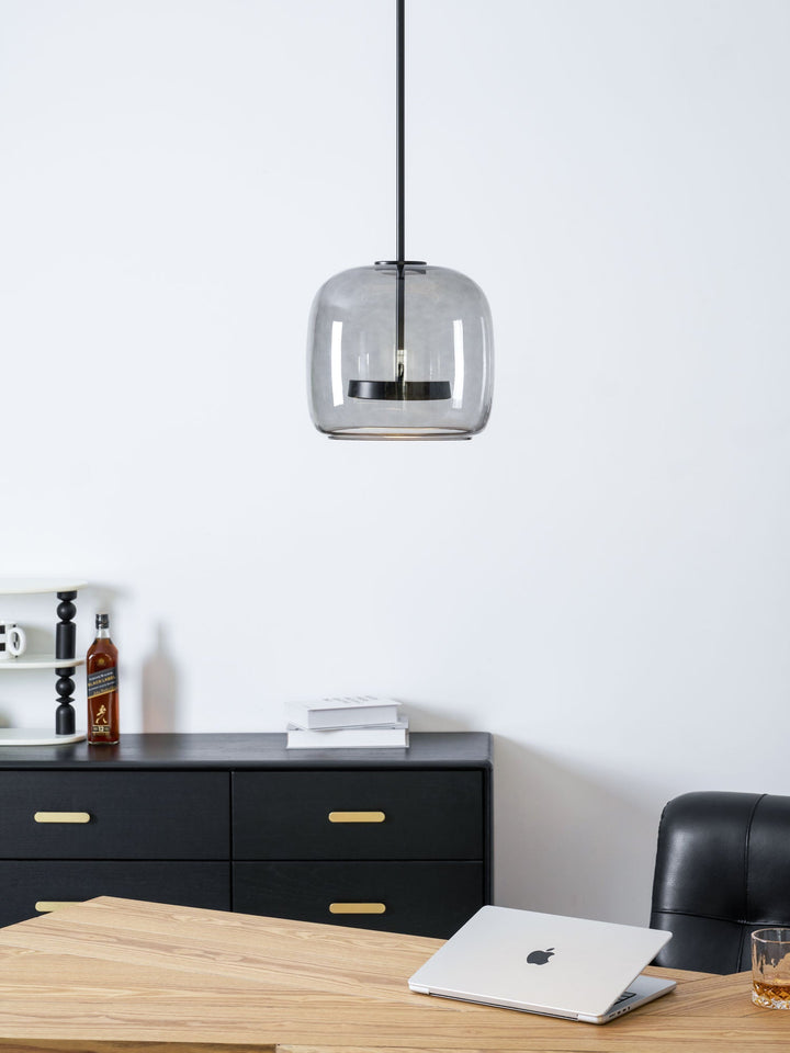 Lampa wisząca Metro Sphere ze szkła