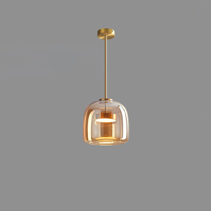 Lampa wisząca Metro Sphere ze szkła
