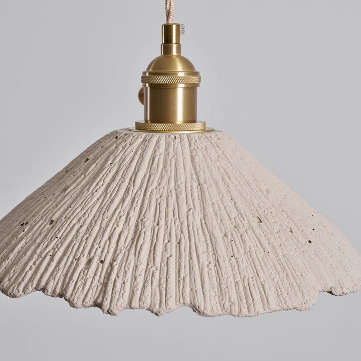 Lampa wisząca z mikrocementu