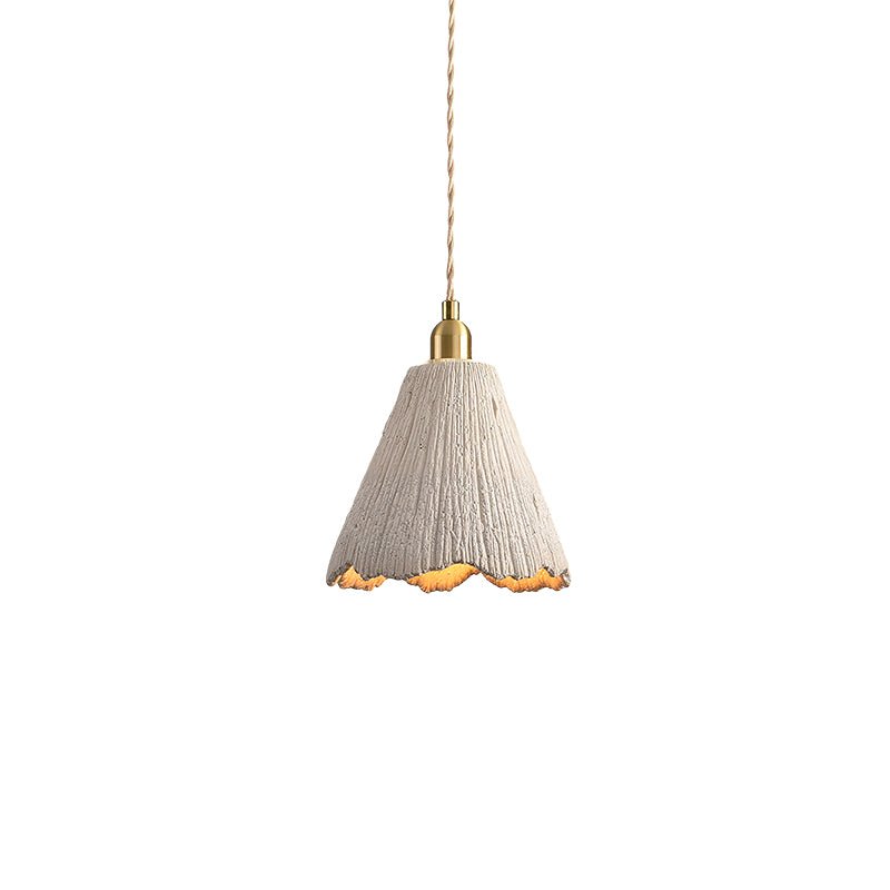 Lampa wisząca z mikrocementu