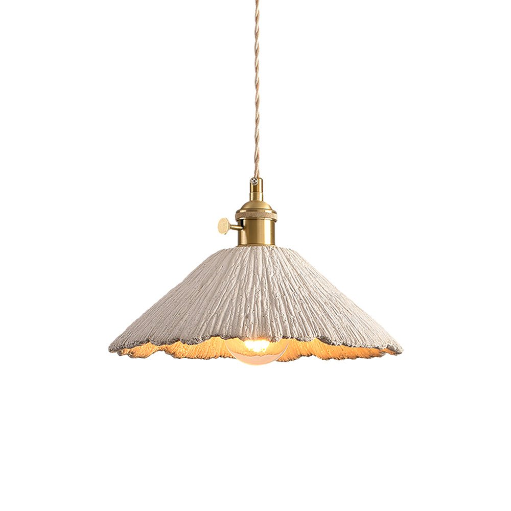 Lampa wisząca z mikrocementu