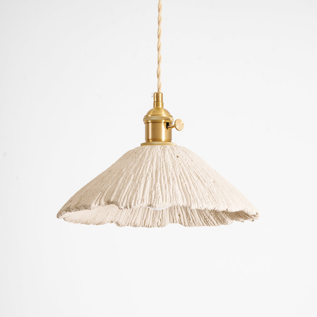 Lampa wisząca z mikrocementu