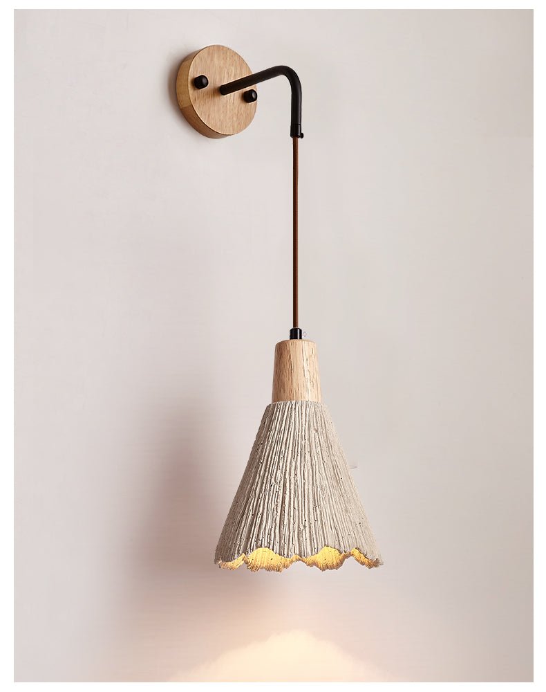 Lampa Ścienna z Mikrocementu