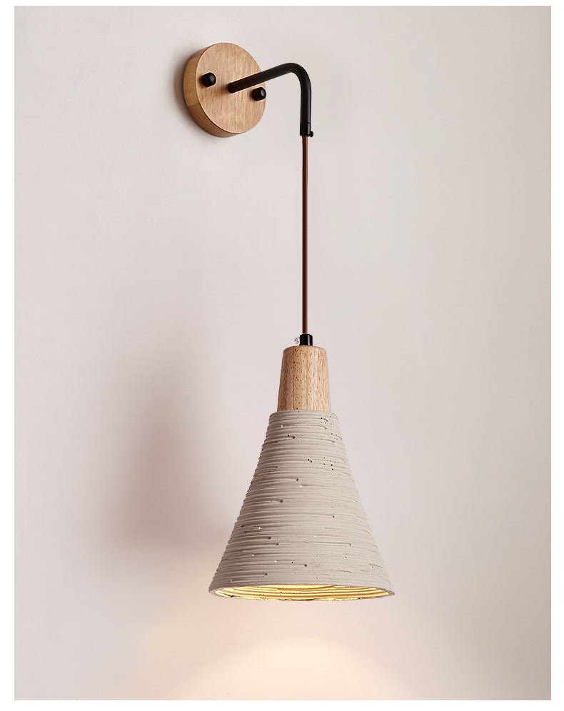 Lampa Ścienna z Mikrocementu