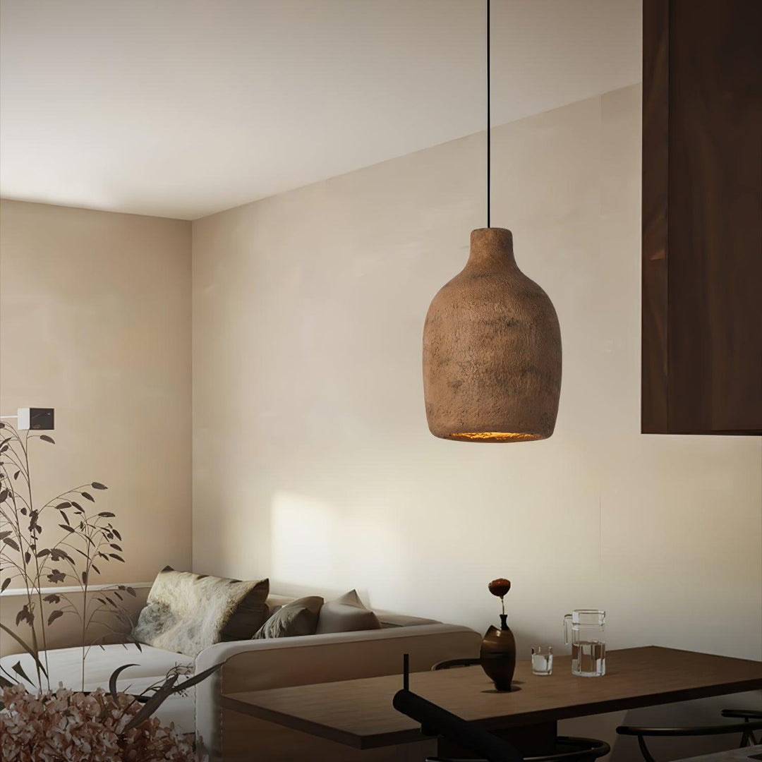 Lampa wisząca w kształcie puszki mleka