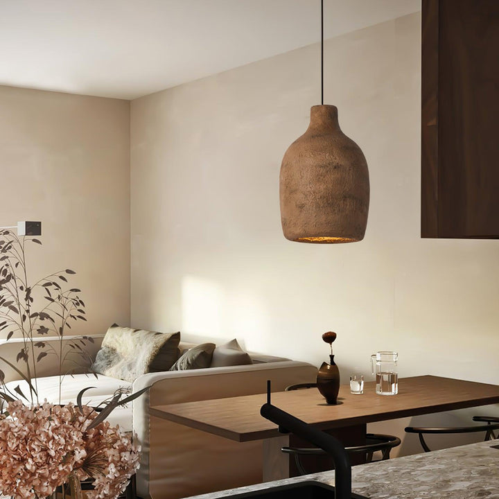 Lampa wisząca w kształcie puszki mleka