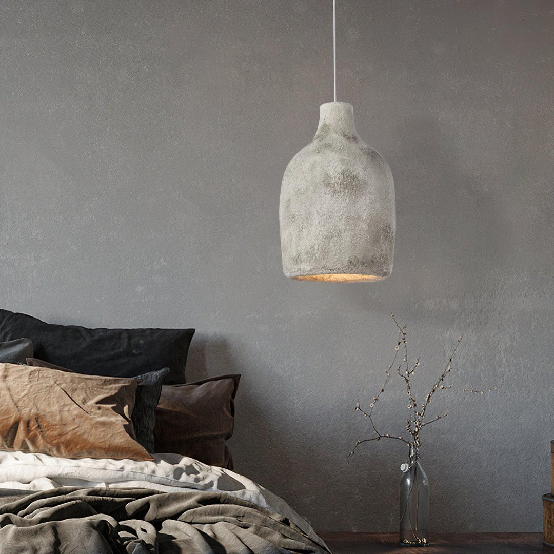 Lampa wisząca w kształcie puszki mleka