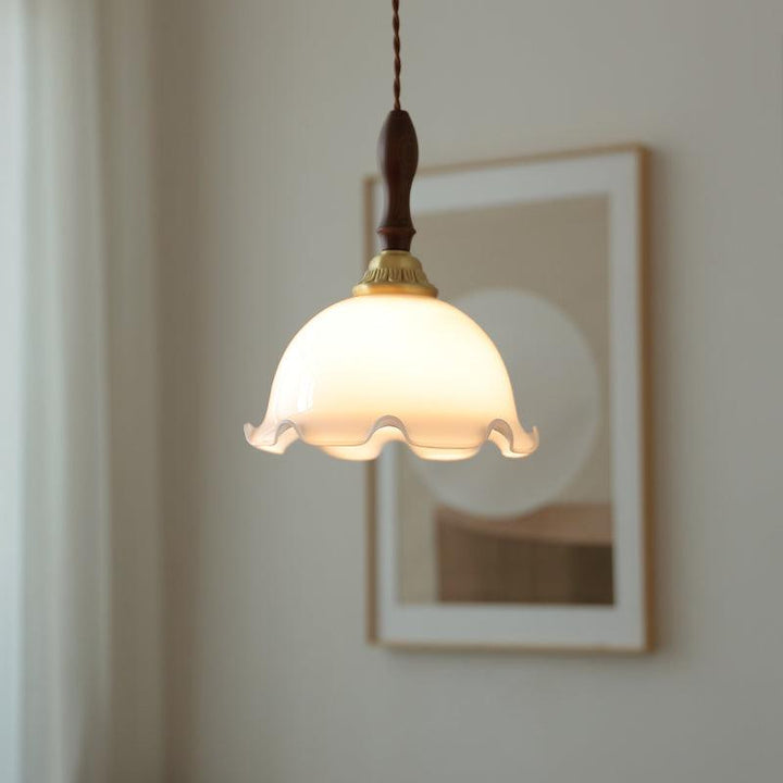 Lampa Wisząca Kwiat Mleczny