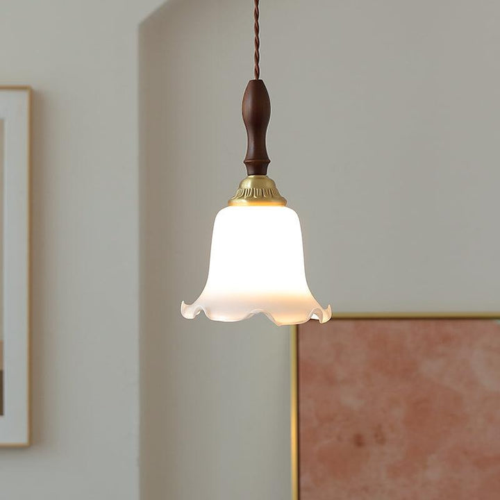 Lampa Wisząca Kwiat Mleczny