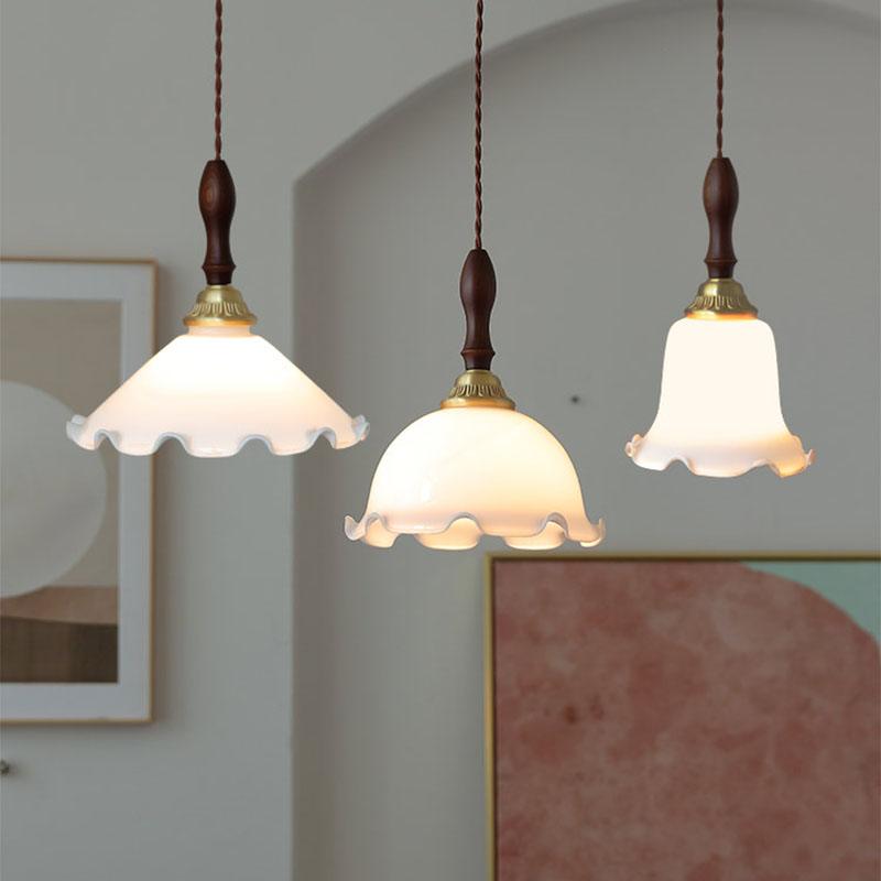 Lampa Wisząca Kwiat Mleczny