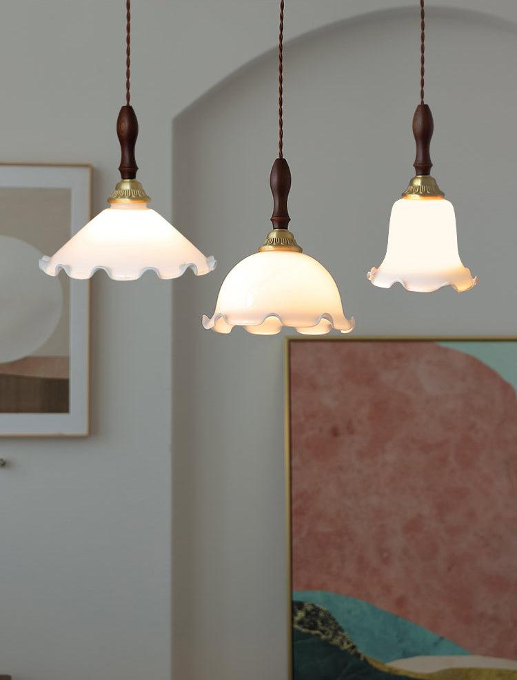 Lampa Wisząca Kwiat Mleczny