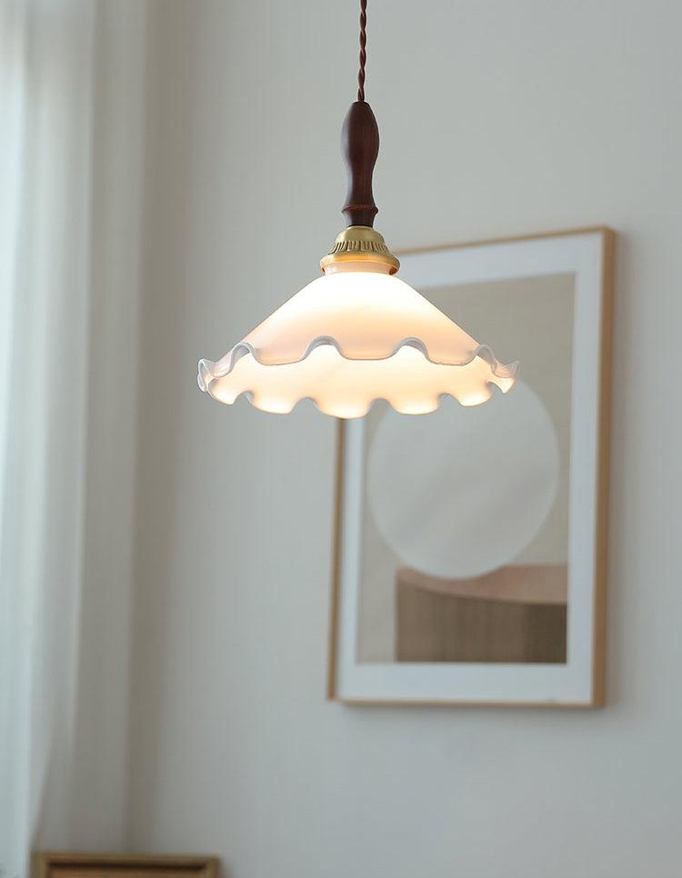 Lampa Wisząca Kwiat Mleczny