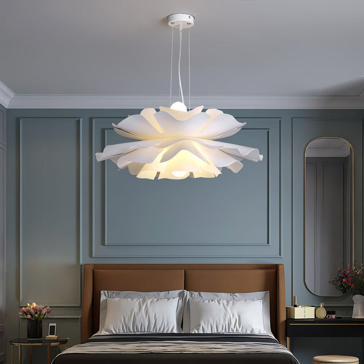 Lampa Wisząca w Kształcie Kwiatu Lotosu