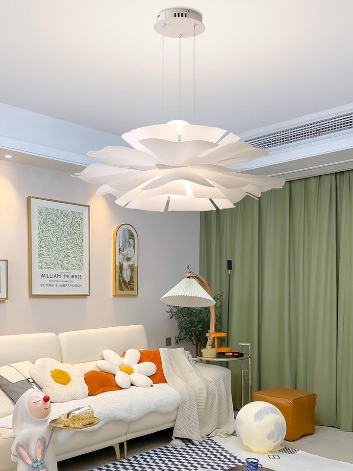 Lampa Wisząca w Kształcie Kwiatu Lotosu