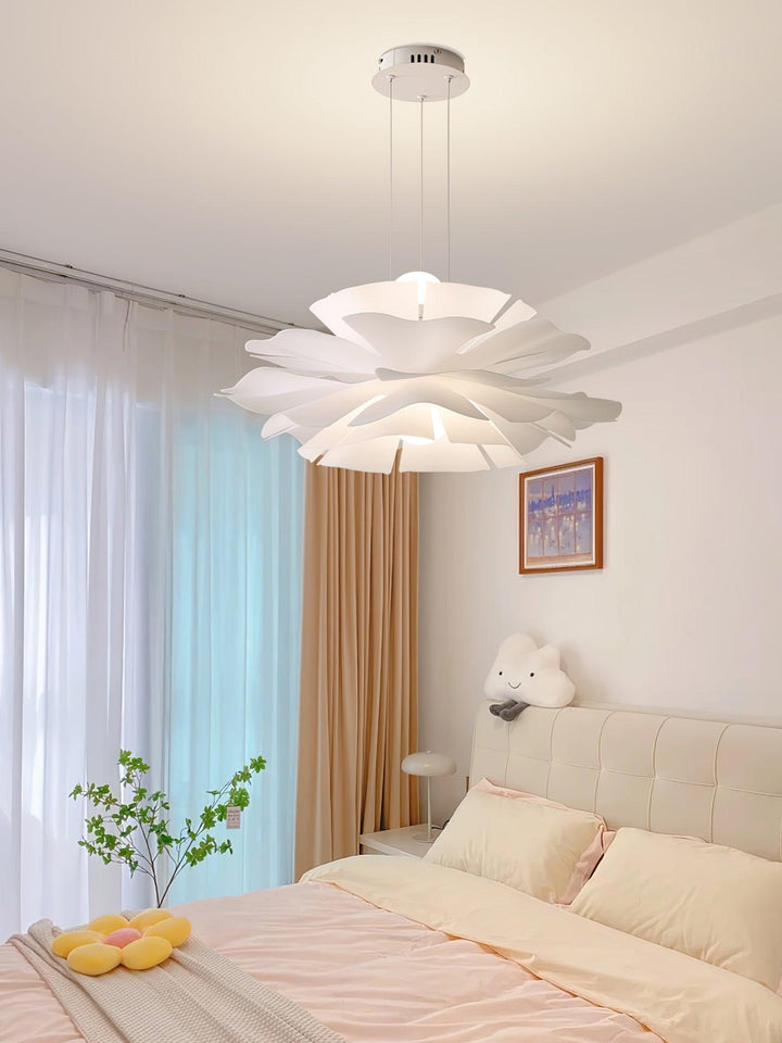 Lampa Wisząca w Kształcie Kwiatu Lotosu