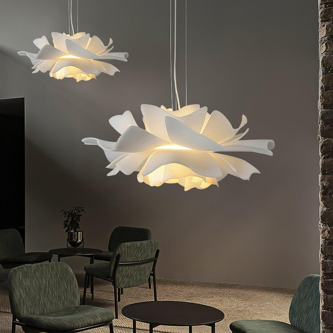 Lampa Wisząca w Kształcie Kwiatu Lotosu