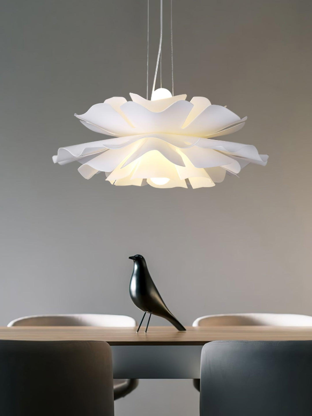 Lampa Wisząca w Kształcie Kwiatu Lotosu