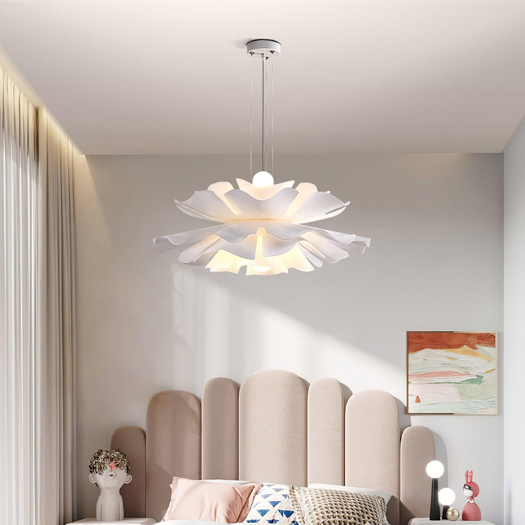 Lampa Wisząca w Kształcie Kwiatu Lotosu