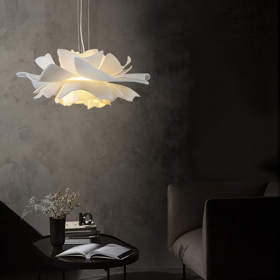 Lampa Wisząca w Kształcie Kwiatu Lotosu