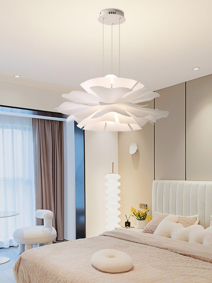 Lampa Wisząca w Kształcie Kwiatu Lotosu