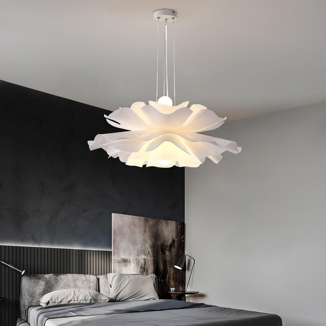 Lampa Wisząca w Kształcie Kwiatu Lotosu