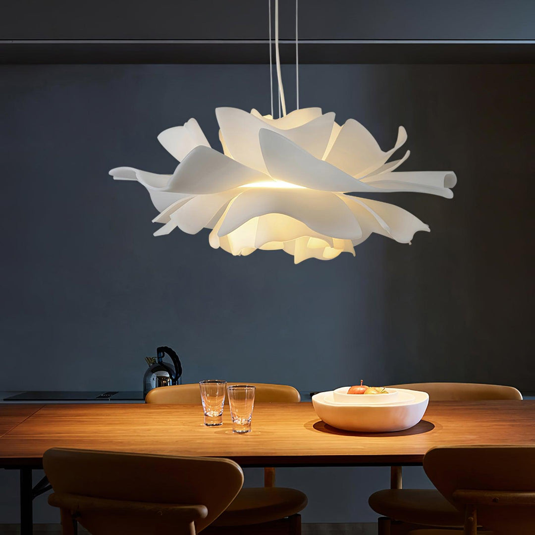Lampa Wisząca w Kształcie Kwiatu Lotosu