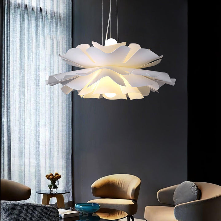 Lampa Wisząca w Kształcie Kwiatu Lotosu