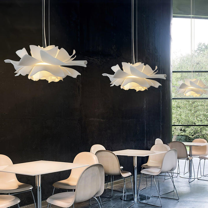 Lampa Wisząca w Kształcie Kwiatu Lotosu