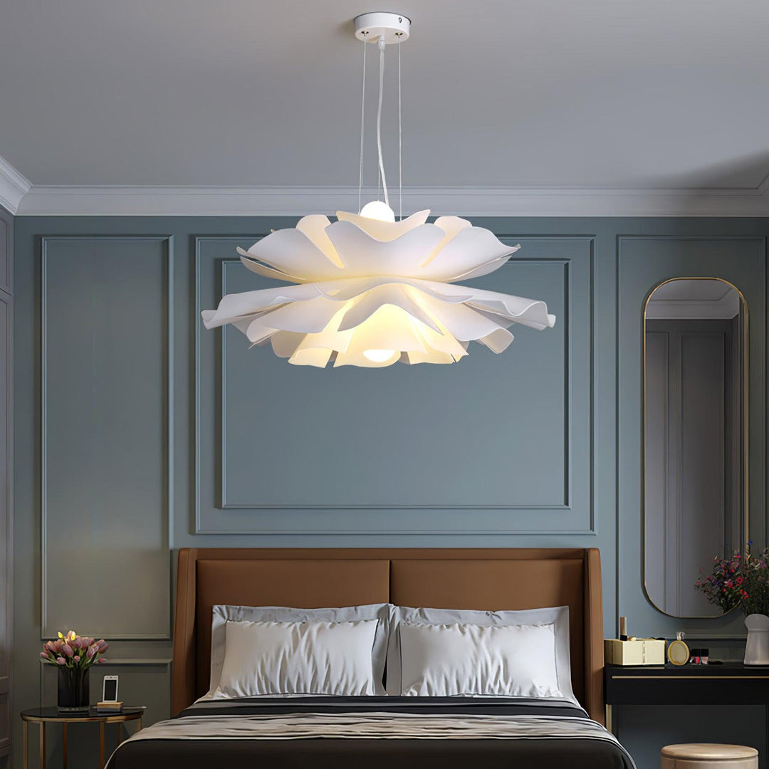 Lampa Wisząca w Kształcie Kwiatu Lotosu