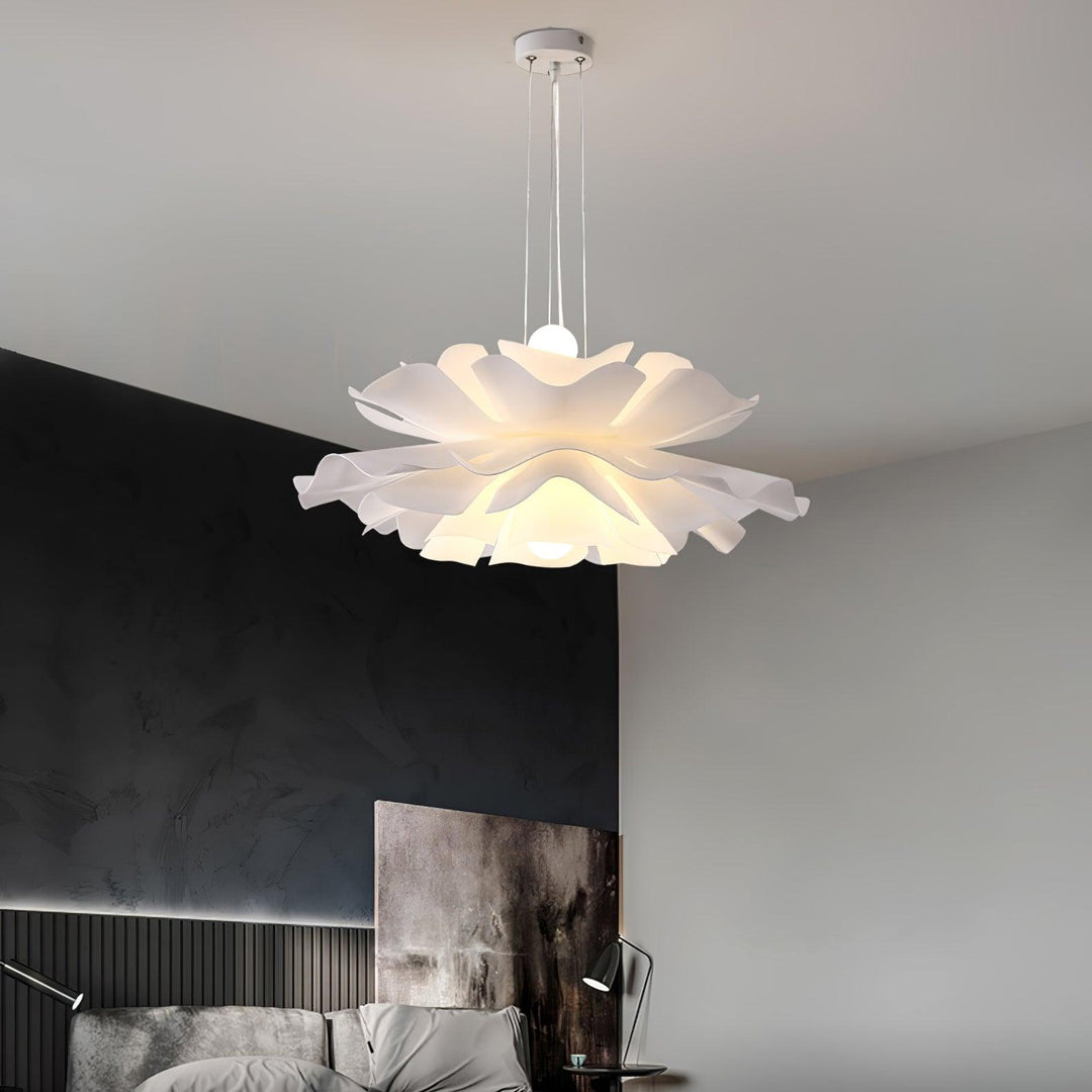 Lampa Wisząca w Kształcie Kwiatu Lotosu