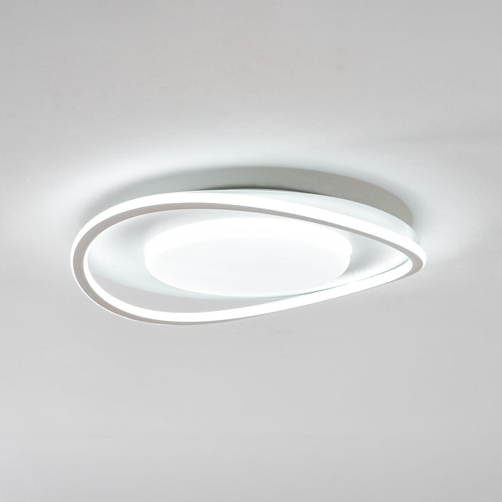 Minimalistyczna Lampa Sufitowa LED w Geometrii